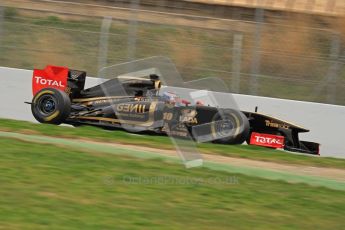 World © Octane Photographic 2011. Formula 1 testing Wednesday 9th March 2011 Circuit de Catalunya. Renault R31 - Vitaly Petrov. Digital ref : 0020LW7D9017