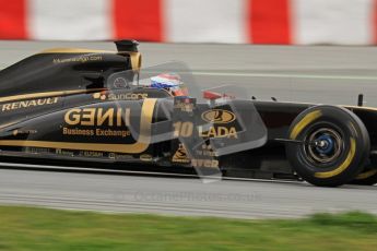 World © Octane Photographic 2011. Formula 1 testing Wednesday 9th March 2011 Circuit de Catalunya. Renault R31 - Vitaly Petrov. Digital ref : 0020LW7D9027