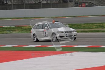 World © Octane Photographic 2011. Formula 1 testing Wednesday 9th March 2011 Circuit de Catalunya. Circuit incident car. Digital ref : 0020LW7D9276