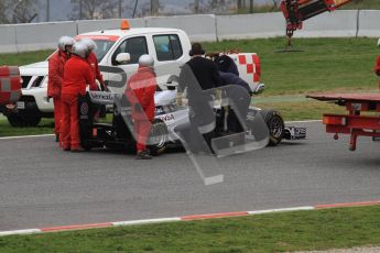 World © Octane Photographic 2011. Formula 1 testing Wednesday 9th March 2011 Circuit de Catalunya. Williams FW33 - Pastor Maldonado. Digital ref : 0020LW7D9286