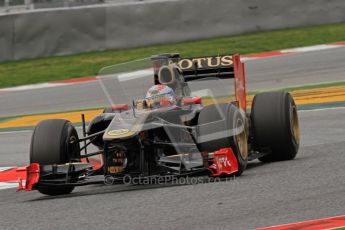 World © Octane Photographic 2011. Formula 1 testing Wednesday 9th March 2011 Circuit de Catalunya. Renault R31 - Vitaly Petrov. Digital ref : 0020LW7D9690