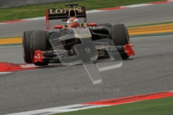 World © Octane Photographic 2011. Formula 1 testing Wednesday 9th March 2011 Circuit de Catalunya. Renault R31 - Vitaly Petrov. Digital ref : 0020LW7D9770