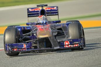 World © Octane Photographic 2011. Formula 1 testing Thursday 10th March 2011 Circuit de Catalunya. Toro Rosso STR6 - Jamie Alguersuari. Digital ref : 0023CB1D3059