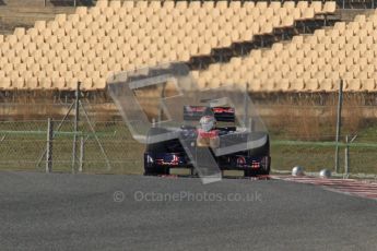 World © Octane Photographic 2011. Formula 1 testing Thursday 10th March 2011 Circuit de Catalunya. Toro Rosso STR6 - Jamie Alguersuari. Digital ref : 0023LW7D1451