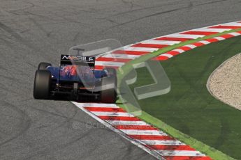 World © Octane Photographic 2011. Formula 1 testing Thursday 10th March 2011 Circuit de Catalunya. Toro Rosso STR6 - Jamie Alguersuari. Digital ref : 0023LW7D1757