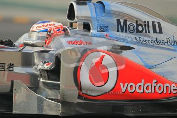 World © Octane Photographic 2011. Formula 1 testing Friday 11th March 2011 Circuit de Catalunya. McLaren MP4/26 - Jenson Button. Digital ref : 0022CB1D3606