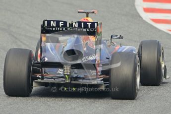 World © Octane Photographic 2011. Formula 1 testing Friday 11th March 2011 Circuit de Catalunya. Red Bull RB7 - Sebastian Vettel. Digital ref : 0022CB1D3680