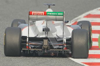 World © Octane Photographic 2011. Formula 1 testing Friday 11th March 2011 Circuit de Catalunya. Sauber C30 - Kamui Kobayashi. Digital ref : 0022CB1D3686