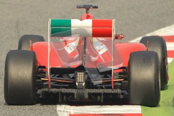 World © Octane Photographic 2011. Formula 1 testing Friday 11th March 2011 Circuit de Catalunya. Ferrari 150° Italia - Fernando Alonso. Digital ref : 0022CB1D3691