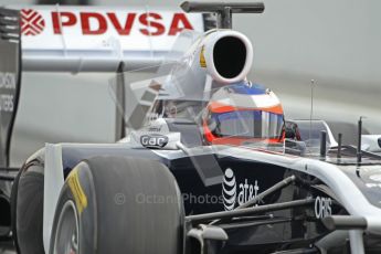 World © Octane Photographic 2011. Formula 1 testing Friday 11th March 2011 Circuit de Catalunya. Williams FW33 - Rubens Barrichello. Digital ref : 0022CB1D3840