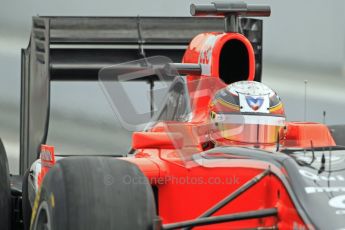 World © Octane Photographic 2011. Formula 1 testing Friday 11th March 2011 Circuit de Catalunya. Virgin MVR-02 - Jerome d'Ambrisio. Digital ref : 0022CB1D3848