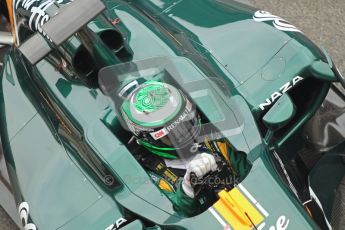 World © Octane Photographic 2011. Formula 1 testing Friday 11th March 2011 Circuit de Catalunya. Lotus T124 - Heikki Kovalainen. Digital ref : 0022CB1D3941