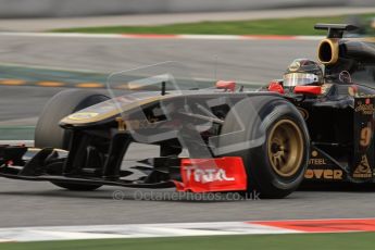 World © Octane Photographic 2011. Formula 1 testing Friday 11th March 2011 Circuit de Catalunya. Renault R31 - Nick Heidfeld. Digital ref : 0022LW7D2185