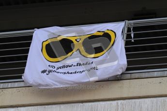 World © Octane Photographic 2011. Formula 1 testing Friday 11th March 2011 Circuit de Catalunya. Yellow Shades Project. Digital ref : 0022LW7D2671