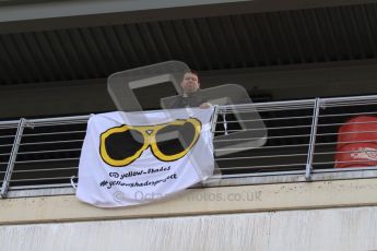 World © Octane Photographic 2011. Formula 1 testing Friday 11th March 2011 Circuit de Catalunya. Yellow Shades Project. Digital ref : 0022LW7D2676