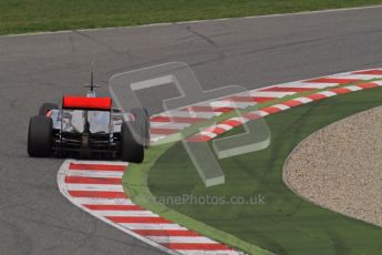 World © Octane Photographic 2011. Formula 1 testing Friday 11th March 2011 Circuit de Catalunya. McLaren MP4/26 - Jenson Button. Digital ref : 0022LW7D2897