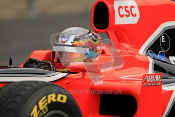 World © Octane Photographic 2011. Formula 1 testing Tuesday 8th March 2011 Circuit de Catalunya. Virgin MVR-02 - Jerome d'Ambrosio. Digital ref : 0017CB1D0055