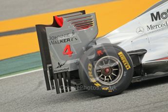 World © Octane Photographic 2011. Formula 1 testing Tuesday 8th March 2011 Circuit de Catalunya. McLaren MP4/26 - Jenson Button. Digital ref : 0017CB1D0607