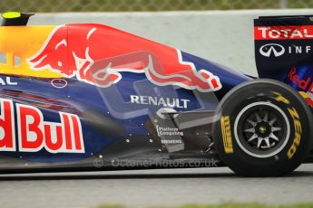 World © Octane Photographic 2011. Formula 1 testing Tuesday 8th March 2011 Circuit de Catalunya. Red Bull RB7 - Mark Webber. Digital ref : 0017CB1D0932