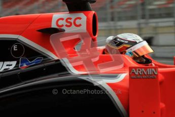 World © Octane Photographic 2011. Formula 1 testing Tuesday 8th March 2011 Circuit de Catalunya. Virgin MVR-02 - Jerome d'Ambrosio. Digital ref : 0017LW7D6063