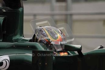 World © Octane Photographic 2011. Formula 1 testing Tuesday 8th March 2011 Circuit de Catalunya. Lotus T124 - Davide Valsecchi. Digital ref : 0017LW7D6127