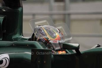 World © Octane Photographic 2011. Formula 1 testing Tuesday 8th March 2011 Circuit de Catalunya. Lotus T124 - Davide Valsecchi.  Digital ref : 0017LW7D6127