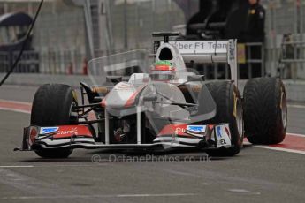 World © Octane Photographic 2011. Formula 1 testing Tuesday 8th March 2011 Circuit de Catalunya. Digital ref : 0017LW7D6160
