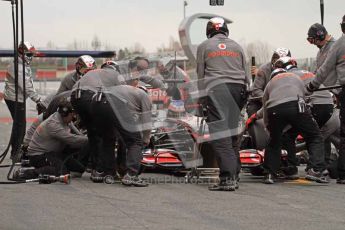 World © Octane Photographic 2011. Formula 1 testing Tuesday 8th March 2011 Circuit de Catalunya. Digital ref : 0017LW7D6260