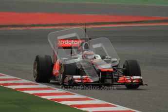World © Octane Photographic 2011. Formula 1 testing Tuesday 8th March 2011 Circuit de Catalunya. McLaren MP4/26 - Jenson Button. Digital ref : 0017LW7D6710