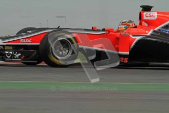 World © Octane Photographic 2011. Formula 1 testing Tuesday 8th March 2011 Circuit de Catalunya. Virgin MVR-02 - Jerome d'Ambrosio. Digital ref : 0017LW7D7464