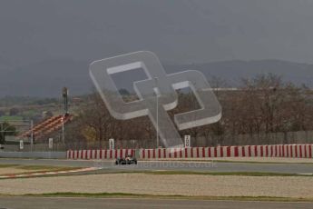 World © Octane Photographic 2011. Formula 1 testing Tuesday 8th March 2011 Circuit de Catalunya. Lotus T124 - Davide Valsecchi. Digital ref : 0017LW7D7821