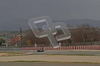 World © Octane Photographic 2011. Formula 1 testing Tuesday 8th March 2011 Circuit de Catalunya. Lotus T124 - Davide Valsecchi. Digital ref : 0017LW7D7821