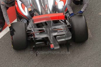 World © Octane Photographic 2011. Formula 1 testing Tuesday 8th March 2011 Circuit de Catalunya. McLaren MP4/26 - Jenson Button. Digital ref : 0017LW7D8176