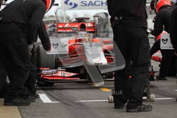 World © Octane Photographic 2011. Formula 1 testing Tuesday 8th March 2011 Circuit de Catalunya.  Digital ref : 0017LW7D8364