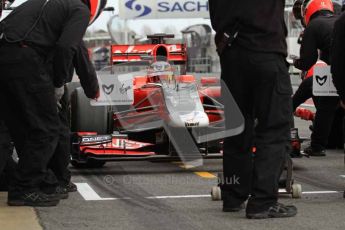 World © Octane Photographic 2011. Formula 1 testing Tuesday 8th March 2011 Circuit de Catalunya. Digital ref : 0017LW7D8364