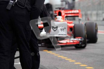 World © Octane Photographic 2011. Formula 1 testing Tuesday 8th March 2011 Circuit de Catalunya. Digital ref : 0017LW7D8398