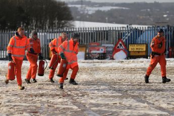 World © Octane Photographic Ltd. BMMC trainee marshals’ fire training day, Donington Park. 26th January 2013. Digital Ref : 0568cb7d6052