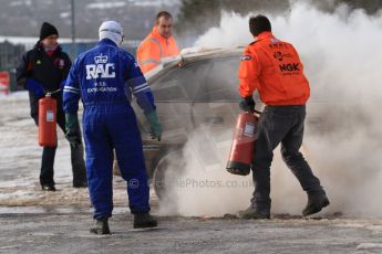 World © Octane Photographic Ltd. BMMC trainee marshals’ fire training day, Donington Park. 26th January 2013. Digital Ref : 0568cb7d6120