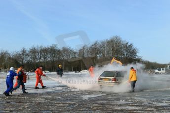 World © Octane Photographic Ltd. BMMC trainee marshals’ fire training day, Donington Park. 26th January 2013. Digital Ref : 0568lw1d7085