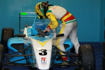 World © Octane Photographic Ltd. Brands Hatch, Qualifying, Saturday 23rd November 2013. BRDC Formula 4 Winter Series, MSV F4-13, Malgosia Rdest – Douglas Motorsport. Digital Ref : 0863cb1d3091