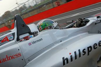 World © Octane Photographic Ltd. Brands Hatch, Qualifying, Saturday 23rd November 2013. BRDC Formula 4 Winter Series, MSV F4-13,  – Kieran Vernon - Hillspeed. Digital Ref : 0863cb1d3165