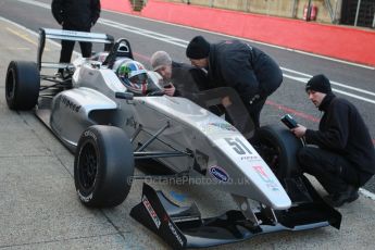 World © Octane Photographic Ltd. Brands Hatch, Qualifying, Saturday 23rd November 2013. BRDC Formula 4 Winter Series, MSV F4-13,  – Kieran Vernon - Hillspeed. Digital Ref : 0863cb1d3180