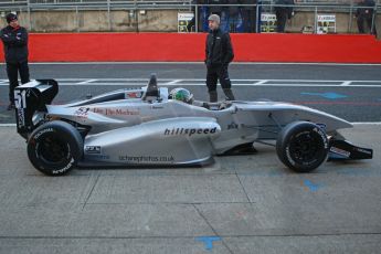 World © Octane Photographic Ltd. Brands Hatch, Qualifying, Saturday 23rd November 2013. BRDC Formula 4 Winter Series, MSV F4-13,  – Kieran Vernon - Hillspeed. Digital Ref : 0863cb1d3182
