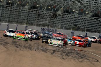 World © Chris Enion/Octane Photographic Ltd. British GT Championship Rockingham Monday 6th May 2013. Digital Ref :