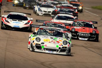 World © Chris Enion/Octane Photographic Ltd. British GT Championship Rockingham Monday 6th May 2013. Digital Ref :