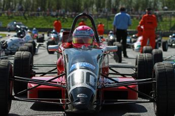 World © Carl Jones/Octane Photographic Ltd. Castle Coombe Monday 6th May 2013. Alice Powell - Formula Ford Circuit Championship. Digital Ref : 0653cj7d0035