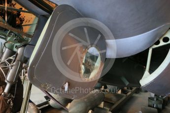 World © Octane Photographic Ltd. 28th July 2015 de Havilland Museum, Salisbury Hall, UK. De Havilland B Mk.35 Mosquito DH.98 TA634 8K-K. Digital Ref :