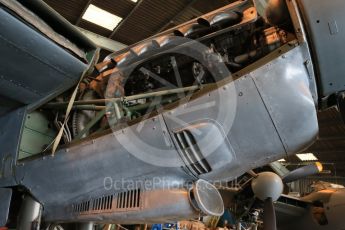 World © Octane Photographic Ltd. 28th July 2015 de Havilland Museum, Salisbury Hall, UK. De Havilland B Mk.35 Mosquito DH.98 TA634 8K-K. Digital Ref :