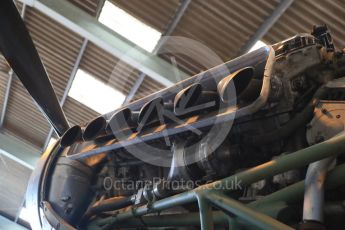World © Octane Photographic Ltd. 28th July 2015 de Havilland Museum, Salisbury Hall, UK. De Havilland B Mk.35 Mosquito DH.98 TA634 8K-K. Digital Ref :