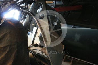World © Octane Photographic Ltd. 28th July 2015 de Havilland Museum, Salisbury Hall, UK. De Havilland B Mk.35 Mosquito DH.98 TA634 8K-K. Digital Ref :